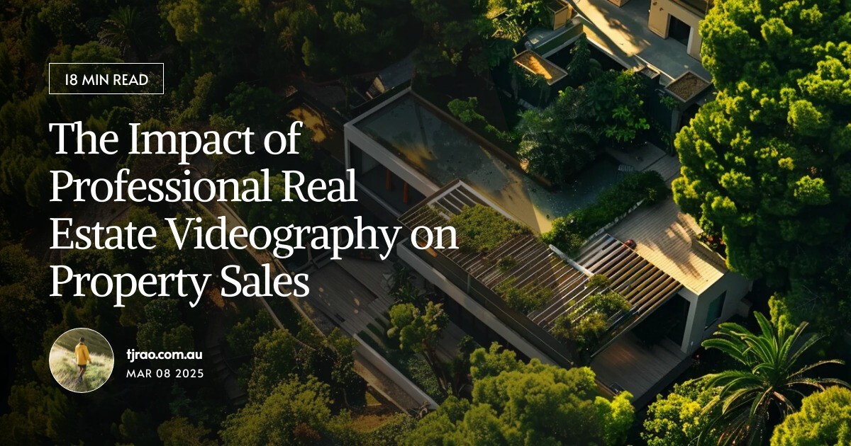 Impact of professional real estate videography on property sales