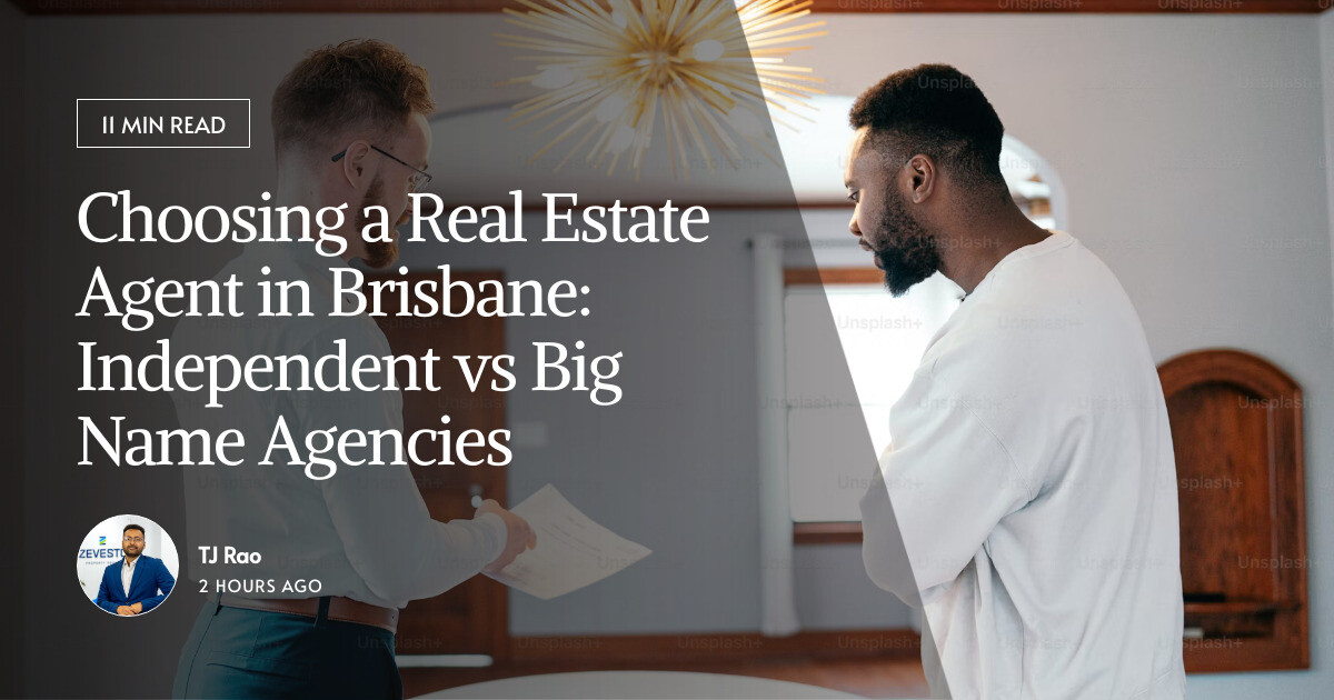 How to choose a real estate agent: Independent vs Franchise