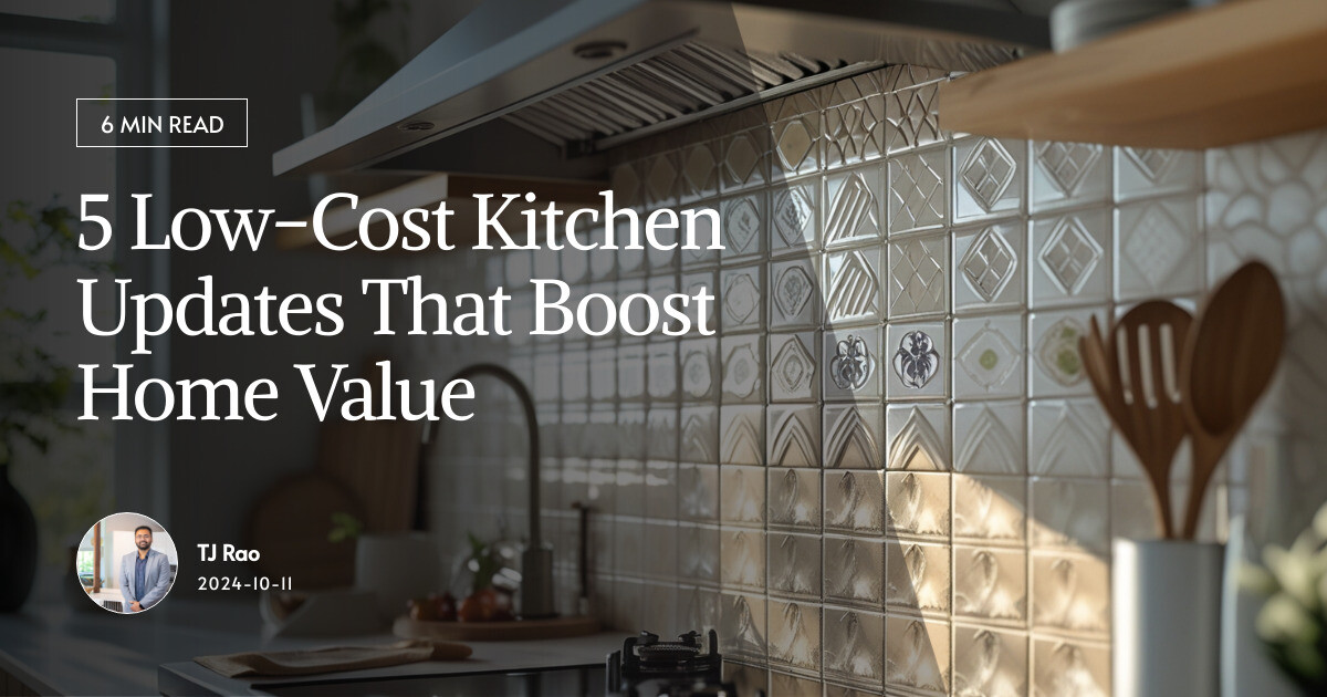 5 Low-Cost Kitchen Updates That Boost Home Value
