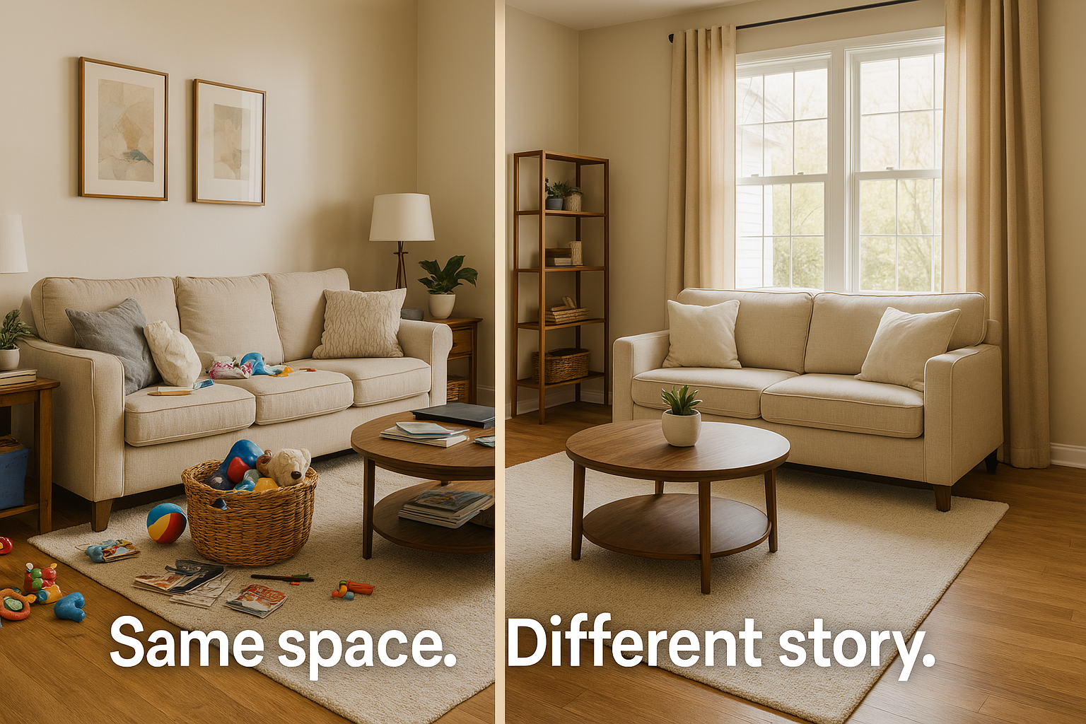Same Space, Different Story | TJ Rao Same Space, Different Story